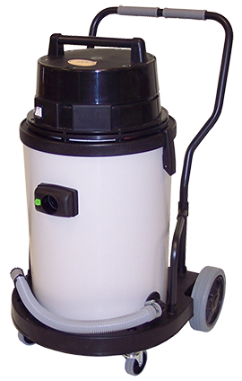 Alpha 16 Gallon Capacity Wet/Dry Vacuum with 2-Caster, 2-Wheel Base and tool kit